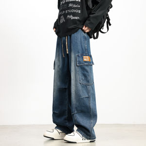 TUCANO | American Style Workwear Denim Trousers Straight Leg Large Size