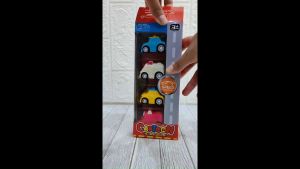 Mainan Anak Mobil Mobilan Cartoon Car Pull Back 4PCS K-78