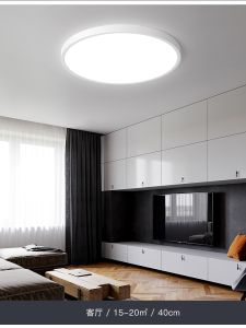 Ultra-Thin Modern Minimalist round LED Ceiling Light for Bedroom Dining Room Hallway Nordic Style Home Decorative Lighting