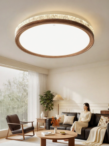 HUIPU ZHAOMING | Vintage Aesthetic Full Spectrum LED Ceiling Light