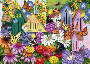Kayou | 1000 PCS Jigsaw Puzzles for Adults Garden Neighbors Puzzles Educational Games Colorful Puzzles Gifts Home Decor