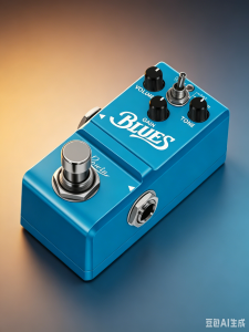 ROWIN LN-321 BLUES Mini Blues Overdrive Pedal True Bypass 2 Chế Độ Cho Đàn Guitar Điện Bass Màu Xanh Hiệu Ứng Analog