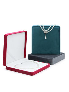 กํามะหยี่หรูหรา หนัง กล่องเก็บเครื่องประดับมุกกลมรูปหัวใจบรรจุภัณฑ์ของขวัญ ทันสมัย อุปกรณ์เสริม ออแกไนเซอร์