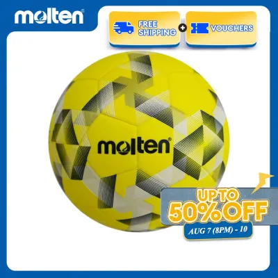 Molten F9D1510-LK Futsal Synthetic Leather Size 4 (Lemon/Black)