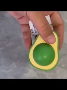 【COD】Avocado Shaped Catnip Ball 360 ° Rotatable Interactive Cats Licking Toy Teeth Cleaning Bite Resistant Catnip Snacks Organic Catnip Ball With Adhesive Wall Stickers Cat Play Toys Pet Cats Supplies