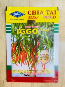 Mantap!! Benih Cabai Hibrida F1 IGGO TAVI isi 10gr dari Cap Kapal Terbang