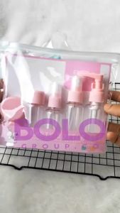 Botol Tempat Sabun Shampoo Lotion Parfum 5 in 1 / Travel Toiletries Kit Bottle