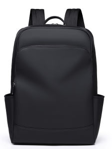 New Mens Business Travel Backpack Large Capacity Casual Nylon Computer Bag Student Bookbag Double Shoulder Bag for Daily Use