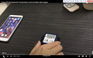 TZONE TZ - BT04 Bluetooth Temperature RH Data Loger Temperature Humidity