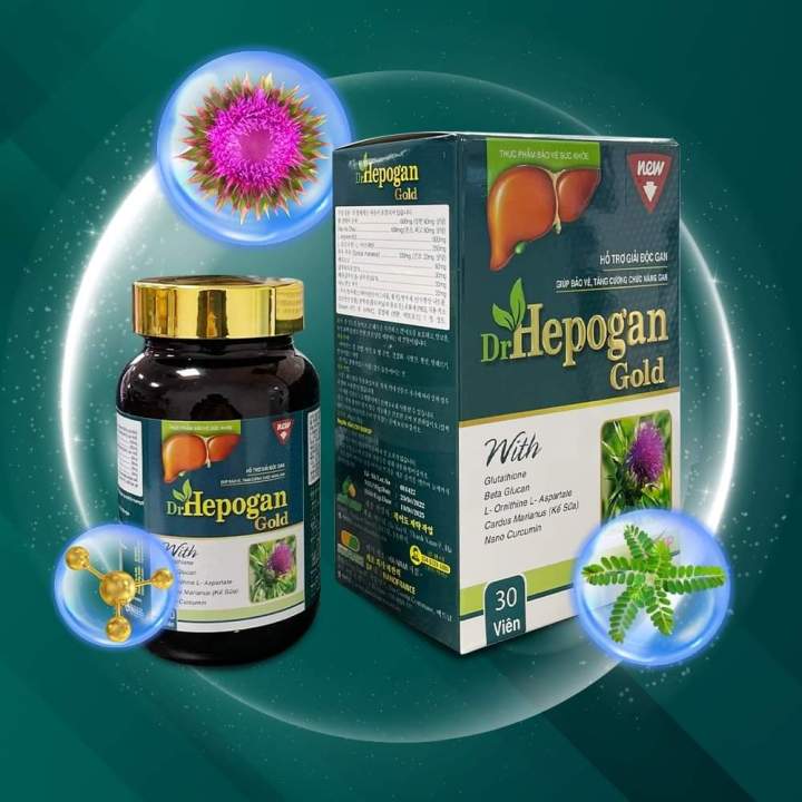 DR HEPOGAN GOLD (30 TABLET) Treatment for liver problems , stops the