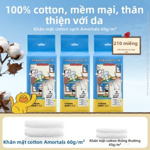AMORTALS | Khăn Rửa Mặt Bông Đặc Biệt Dày