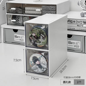 Bar Storage Box 75mm Single Square Transparent Acrylic Drawer-Type Millet Storage Drawer Box Peripheral