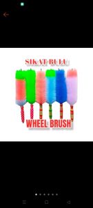 sikat sela sela motor whell brush velg fleksibel senar halus