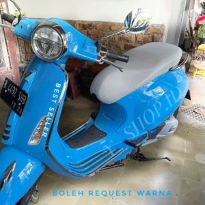 Custom Sarung Cover Jok Vespa Matic Lx Sprint Gts S Primavera Model Original Mbatech
