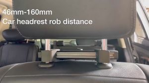 Car Headrest Phone Holder Flexible Adjustable 360 Degree Back Seat Car Tablet Mount Headrest Mount Bracket Car Rear Seat Bracket