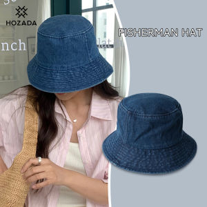 HOZADA Women Sun Cap Beach Hat Foldable Sun-proof Hat Casual Sun Hats Portable Fisherman Cap Large Brim Cap Sun Protection Cap UV Protection Hats for Summer Outdoor Travel