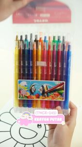 Krayon Putar Twist Crayon Joyko 12  24  36 WARNA PANJANG TWCR-12S TWCR-24S TWCR-36S