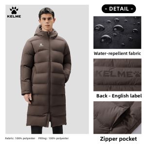 Kelme | Sports Training Winter Jacket for Men Long Sleeve Hooded