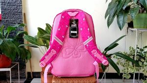 Tas Sekolah Anak Perempuan & Tas Ransel SD SMP Remaja Silver Girl