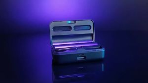 HIPHI S20 ใหม่ หูฟังบลูทูธไร้สาย 5.1, ควบคุมสัมผัส บลูทูธ, LED หน้าจอ พร้อม ไมโครโฟน ตัดเสียงรบกวน ควบคุมสัมผัส