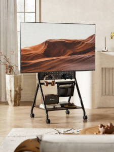 Brateck | Mobile TV Stand with Wheels for 43-86 Inches