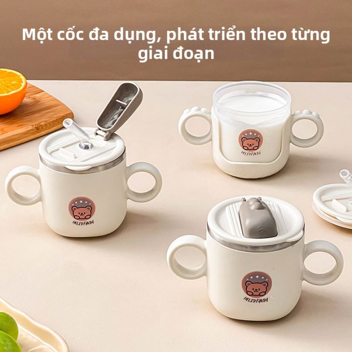 WORTHBUY | Cốc Uống Cho Bé Không Rơi Inox 316 | Lazada.vn