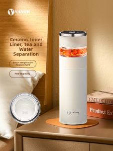 Vanow | Smart Display Temperature Separation Tea Cup