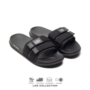 SANDAL SELOP PRIA DISTRO MURAH MOTIF STRAP TALI WEBING