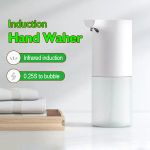 Xiaomi Mijia Auto Foaming Soap Dispenser Rechargeable 1S Hand Washing Machine 320ml Touchless Auto Sanitizer Bubble Hand Washer Refill 0.25s 自动洗手机