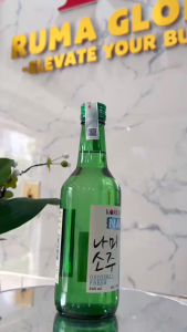 Rượu Soju Hàn Quốc Nami Original Fresh 360ml - vị nguyên bản chính hãng