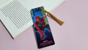 Bandai | Người Nhện Acrylic Bookmark Thiết Kế Hình Học Người Hâm Mộ Truyện Tranh Phụ Kiện Đọc Sách Cho Tiểu Thuyết Thư Viện Nghiên Cứu Trở Lại Trường Học Quà Tặng Sinh Nhật