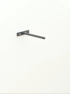 1ชิ้น เหล็กรับชั้น เหล็กรับชั้นแบบซ่อนขา แกนเหล็กรับชั้น แบบซ่อนขา พร้อมพุกในตัว ชั้นวางหนังสือ ติดผนัง หิ้งพระ KOVEX