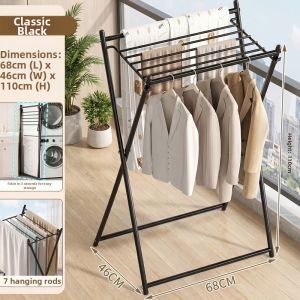 MINGZHIYIFAN | Foldable Home Clothes Hanger