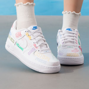 Nike | Giày Thể Thao Air Force 1 Trắng cho Bé Lớn