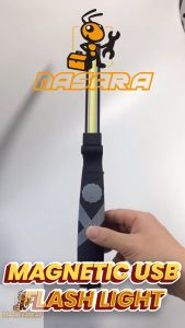 Nasara Flexible Magnetic USB Rechargeable Multifunction Emergency Inspection Light Working Lamp / Lampu Suluh / 手电筒