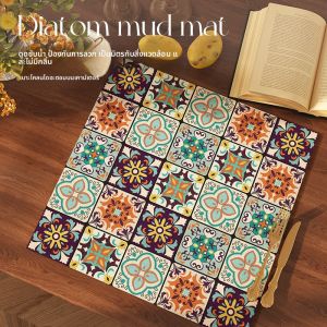 YINSHANG | Water Absorbent Anti-Slip Heat-Resistant Square Table Mat