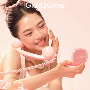 Big Sale!! Glad2Glow Perfect Cover Cushion | Cushion Glad2Glow Foundation Bedak Padat Make Up Bedak G2G BB Cream CC Cream Kosmetik Refill Cushion Makeup Matte Finish Cussion Cusen Cusion mencegah kekusaman dan kulit kering sepanjang hari G2G Make Up