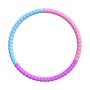 SHENWO | Childrens Thick Sponge Hula Hoop