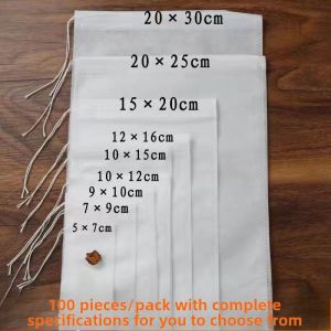 Disposable Small Non-woven Fabric Tea Bag for Medicinal Soup Straining And Herbs Separation Traditional Chinese Style Tea Accessories