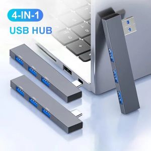 New USB C HUB 3.0 Type C 4 Port Multi USB Splitter OTG Adapter For Xiaomi Lenovo Macbook Pro 15 Air Pro Computer Accessories