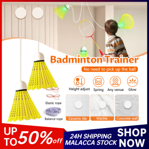 Badminton Practice Kit Single Training Device For Kids Adults Indoor Automatic Rebound Shuttlecock Trainer 羽毛球练习