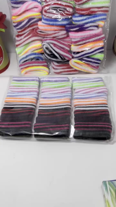 Ikat rambut salur isi 48 pcs medium besar big jumbo