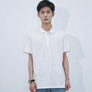 Áo Thun Nam Cổ Polo Tay Ngắn Thời Trang Mùa Hè Thường Ngày Cotton 95% Polyester 5% Áo Thun Nam Trẻ Trung Hợp Thời Trang