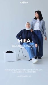 Cotton Inch - Mila Jaket Bomber Wanita