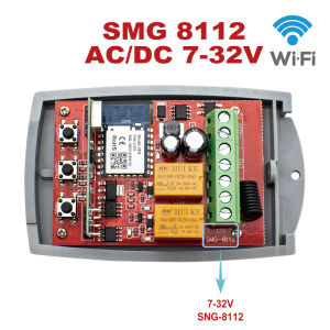 Tuya 433MHz Universal WIFI Receiver Fixed Rolling Code Smart Receiver Compatible FORSA RT1 RT2 RT4 Garage Door Remote Control