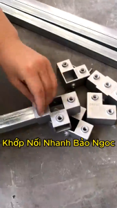 New Easy-Install Aluminum Alloy Angle Connector for 25x25mm Square Tube No-Weld Required Durable and Corrosion-Resistant