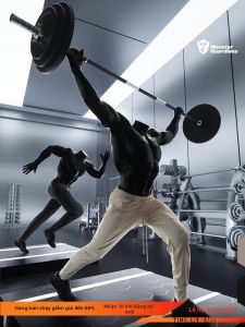Monster Guardians | Quần jogger nam ôm dáng thoáng khí nhanh khô