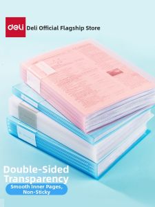 deli | Multi-use Transparent File Folder A4