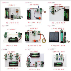 Bộ Thí Nghiệm Khoa Học Kỹ Thuật Số Nhỏ Penguin Electronic DIY Bộ Đồ Chơi Giáo Dục Cho Học Sinh Tiểu Học Bộ Dụng Cụ Huấn Luyện