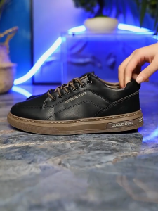 Men Korean Fashion Breathable All Match Lace Up Sports Sneakers Comfort Casual White Rubber Shoes For Men On Sale